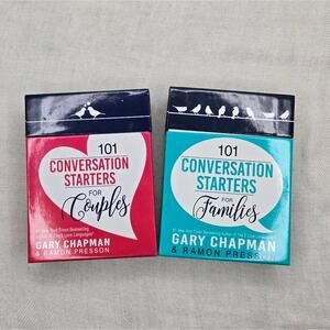 Gary Chapman Conversation Starters (2 Sets) For Couples & For Families